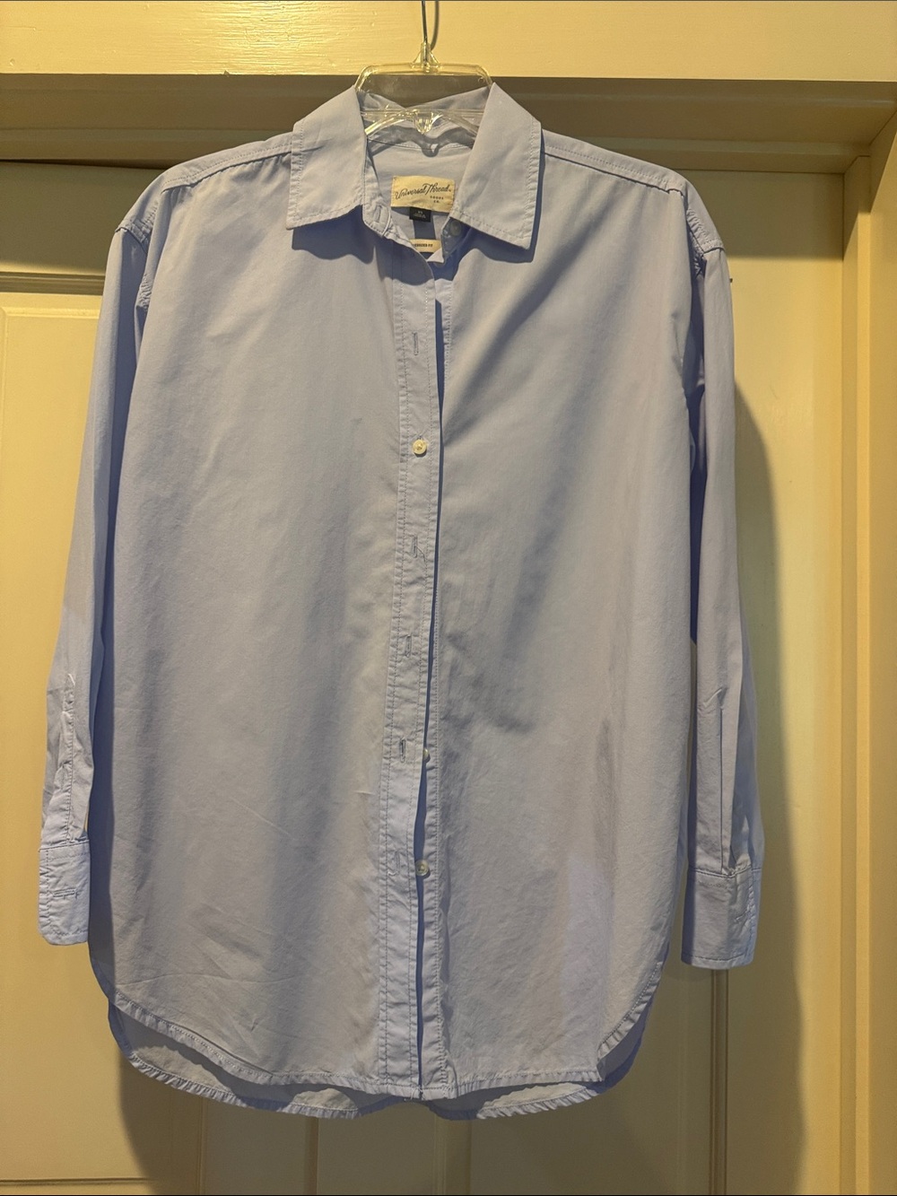 Pale Blue Long-Sleeve Dress Shirt